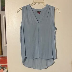 Vince Camuto light blue flowy sleeveless top